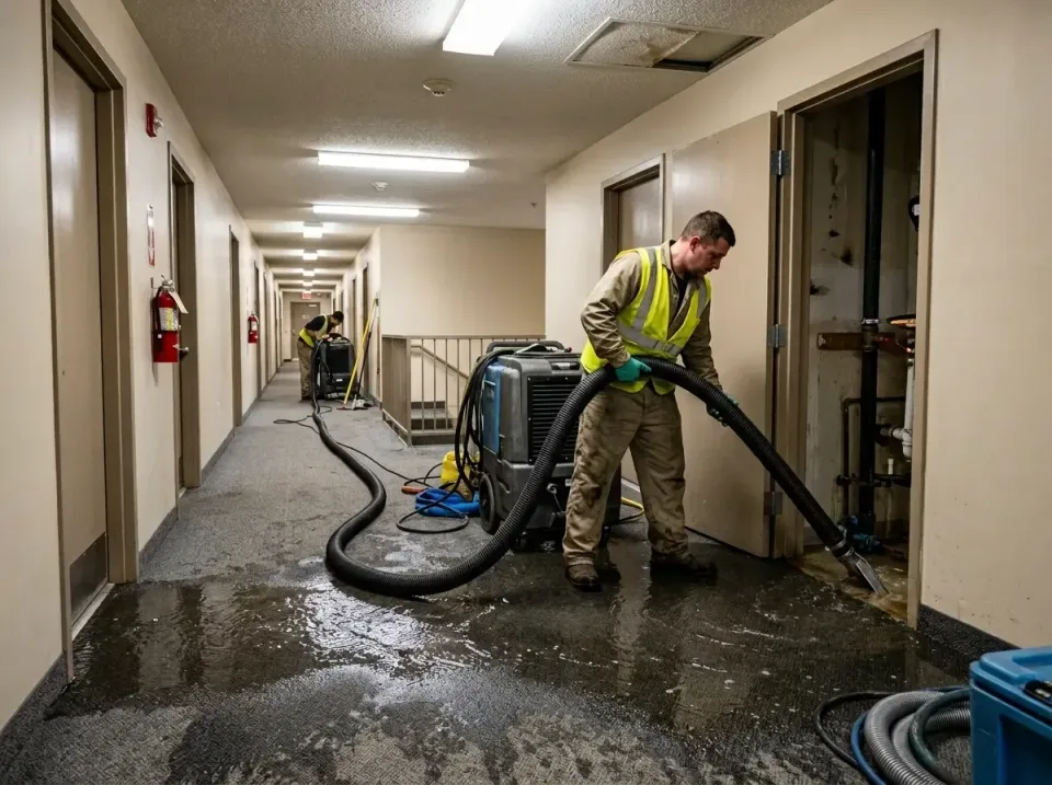 multi-unit-apartment-hallway-f-005 — frequently asked questions, Emergency Burst Pipe Water Extraction & Removal in Decorah,…